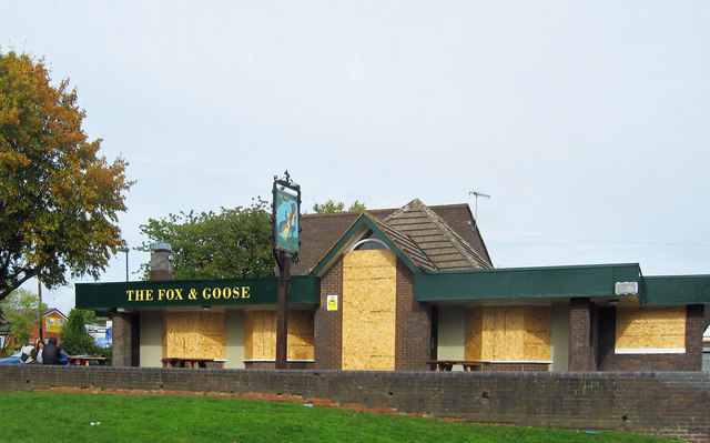 The strange tale of The Fox & Goose (a), Farmers Way, Westlands, Droitwich Spa, Worcs