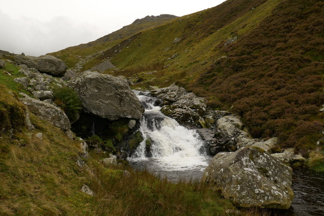 Afon Goch below Bera Mawr © Hansjoerg Lipp cc-by-sa/2.0 :: Geograph ...