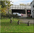 South side of a railway bridge, Leominster