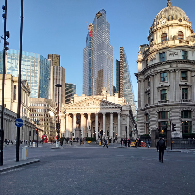 Bank Junction and Royal Exchange, City... © Free Man cc-by-sa/2.0 ...