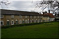 Stowmarket: almshouses along the churchyard