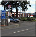 Leominster railway station name signs