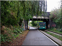 TL4454 : Trumpington: under Shelford Road by John Sutton