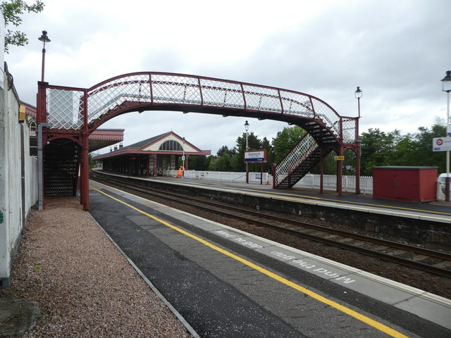 Footbridge, Aviemore Station