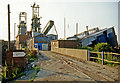 Demolishing Shireoaks colliery July 1991