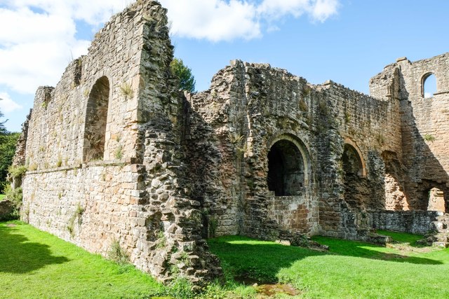 The ruins of Lilleshall Abbey, Shropshire