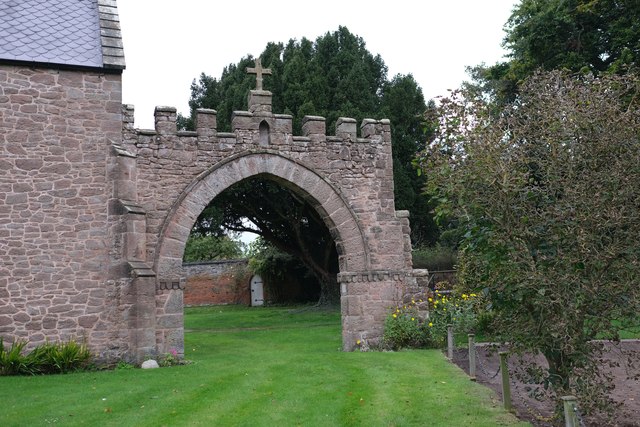 The Church of St Chad - The External Arch
