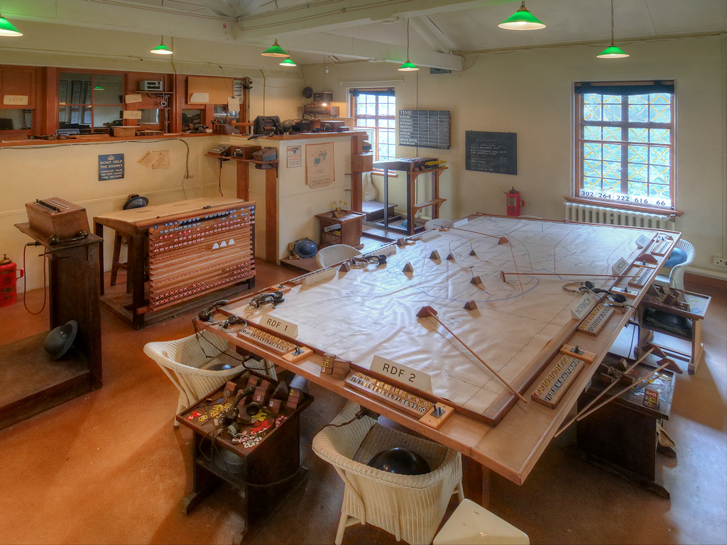 Wartime Operations Room Raf Duxford © David Dixon Cc By Sa20 Geograph Britain And Ireland 