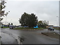 Roundabout on Wentloog Avenue (B4239)