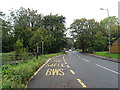 Bus stop on Lighthouse Road (B4239), Duffryn