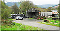 Open-ended barn at Strachurmore