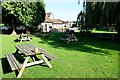 Beer Garden at The Fox, Chetwynd Aston