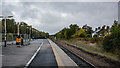 NZ4215 : Eaglescliffe Station - south bound platform by Peter Moore