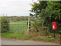 Public footpath at Nash, near Keston