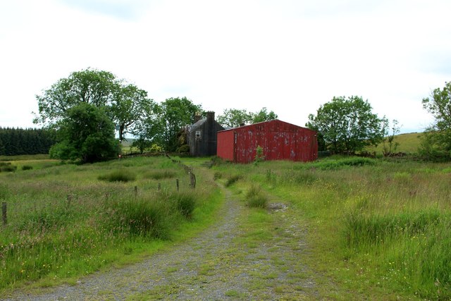Unoccupied farm at Derry