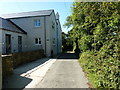 Cottages on the lane towards Castle Hill