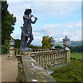 SJ2106 : Statue on the Aviary terrace, Powis Castle by Robin Drayton