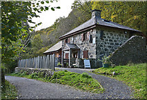 SH7211 : National Park building and tea shop, Dol-y-cae by Nigel Brown