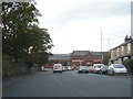 A646 nears the A679 at Rose Grove