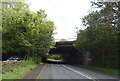 M48 motorway bridge over the A48