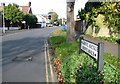 Road name sign on Grove Avenue