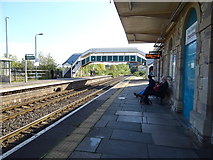 ST5393 : Platform 2, Chepstow Railway Station by JThomas