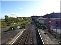 Railway towards Newport