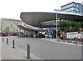 TG2208 : Norwich Bus Station as seen from Surrey Street by Evelyn Simak