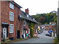 SO2296 : The centre of Montgomery, Powys by Robin Drayton