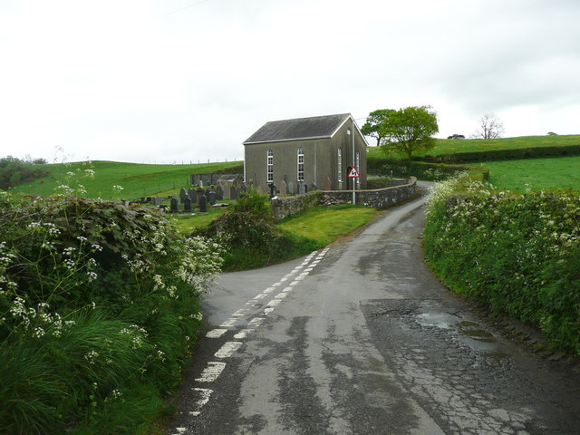 Capel Gwyn Welsh Calvinistic Methodist chapel, Pant Gwyn, Abergwili