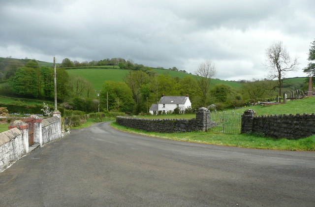 Road in Pant Têg, Abergwili © Humphrey Bolton :: Geograph Britain and ...