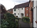 Rear of flats, St Nicholas Church Street, Warwick