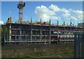 Construction site, Swansea