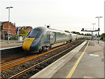 SX9193 : New IET departing Exeter by Stephen Craven