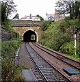 Short tunnel beyond Conwy station