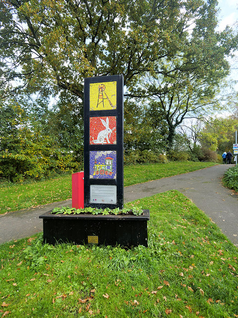 Rainford Linear Park, Entrance East of... © David Dixon cc-by-sa/2.0 ...