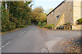 Crank Road at Entrance to Houghwood Golf Club