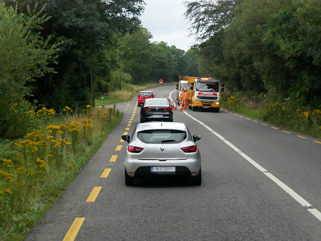 Roadworks on the N22 between Killarney and Tralee