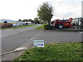 Len Griffiths (Forklift Services) direction sign, Southern Avenue, Leominster