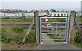 Level crossing across the North Wales Coast Line