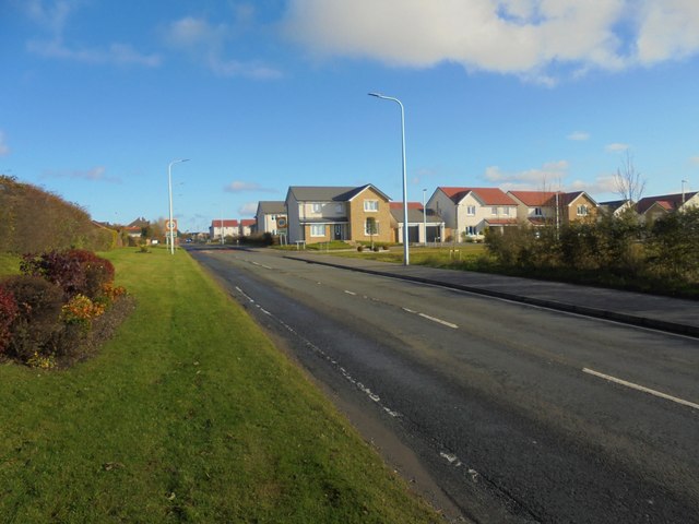 New houses in Kingseat, Fife