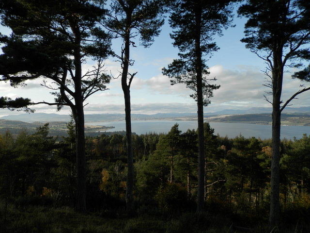 The Beauly Firth and beyond from Craig Phadraig