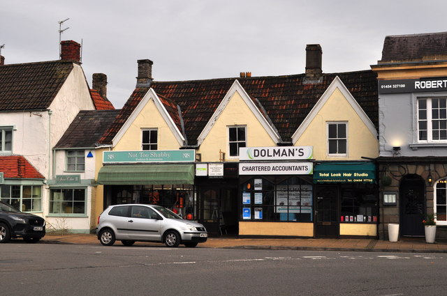 Shops, Horse Street, Chipping Sodbury, Gloucestershire 2019