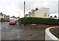 Hedge on a Whitchurch corner, Cardiff