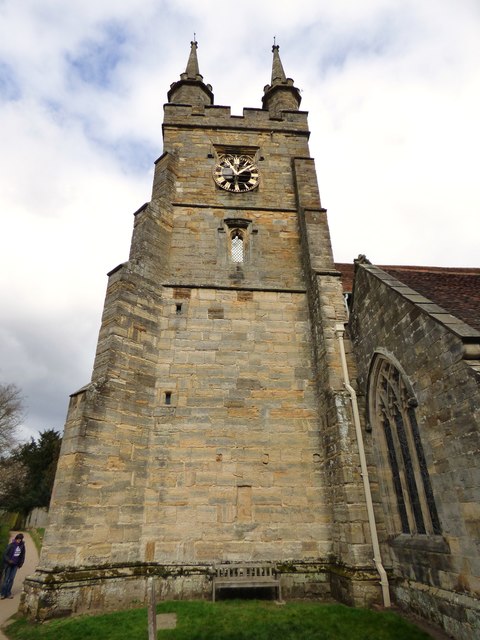 St John the Baptist Church in Penshurst, Kent