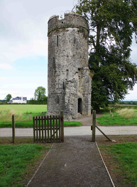 Turret type tower at Burnchurch Castle, Burnchurch, Co. Kilkenny