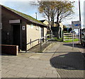 Male entrance to public toilets, Boverton Road, Llantwit Major