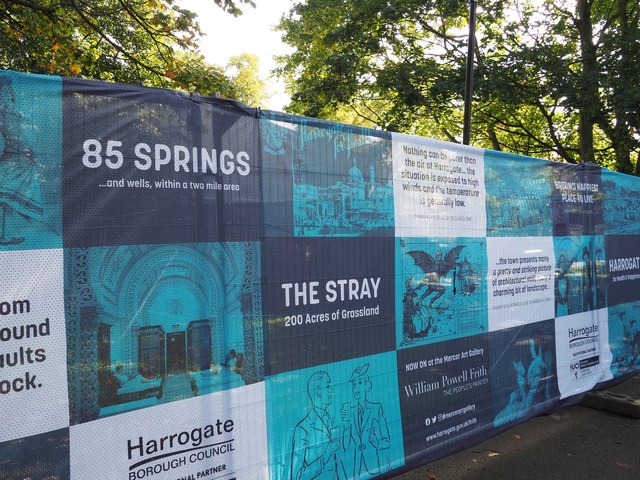 Information Banners at Harrogate