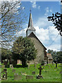 TQ6691 : St. Mary the Virgin, Little Burstead by Robin Webster