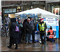 Glasgow Friends of Israel stall on Buchanan Street